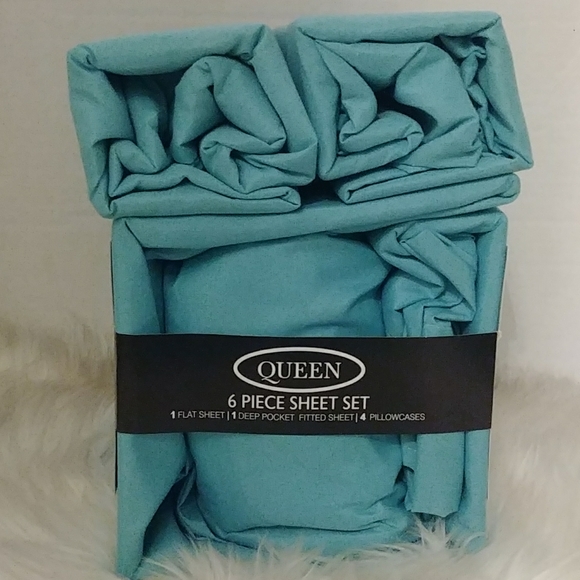 Bamboo Essence Queen Apple Green Sheet Set - Picture 4 of 10